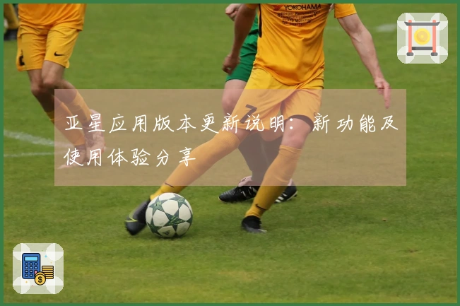 亚星应用版本更新说明：新功能及使用体验分享